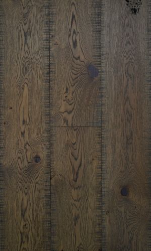Dřevěná dubová podlaha Harfa Vintage Šedá 2012